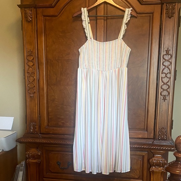 Torrid Dresses & Skirts - Torrid Multicolor Striped Sundress Size 2 (18-20)
